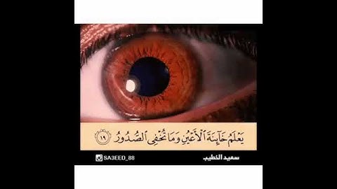 سعيد الخطيب تلاوة رائعة
