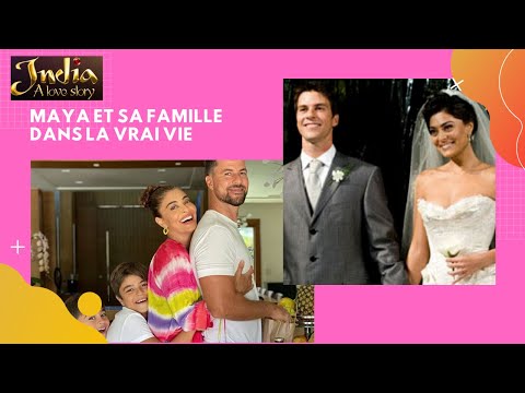 India love story, un amour interdit - Maya et sa famille dans la vrai vie