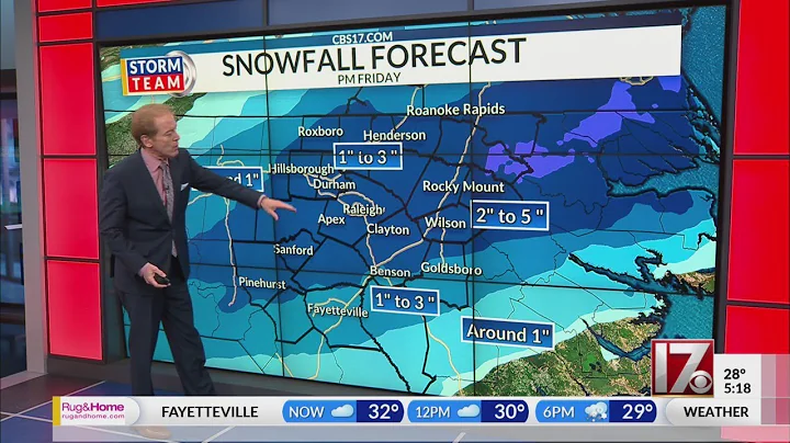 Bill Reh's Friday AM Snow Forecast