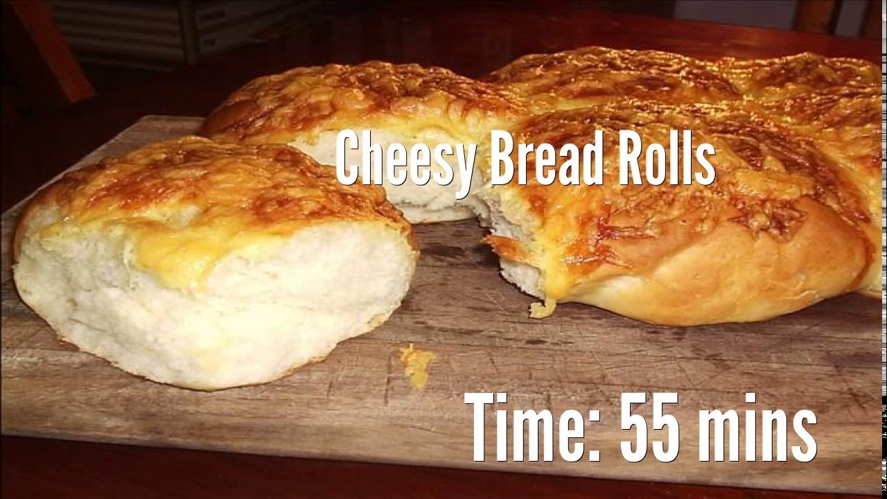 Cheesy Bread Rolls Recipe - YouTube
