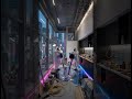 Could You Live in This Cyberpunk Neo-Tokyo Studio with an Aurora Metallic Floor?