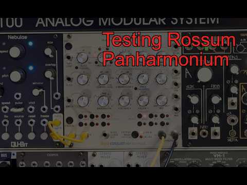 Rossum Electro-Music Panharmonium Mutating Spectral Resynthesizer