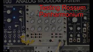 Rossum Electro-Music Panharmonium - Eurorack Module on ModularGrid
