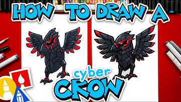 How To Draw A Cyber Crow