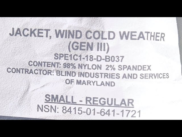 ECWCS level 4 (wind jacket) review - YouTube