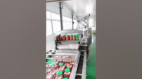 Fruit Juice Pasteurizer Machine  #meat  #factory