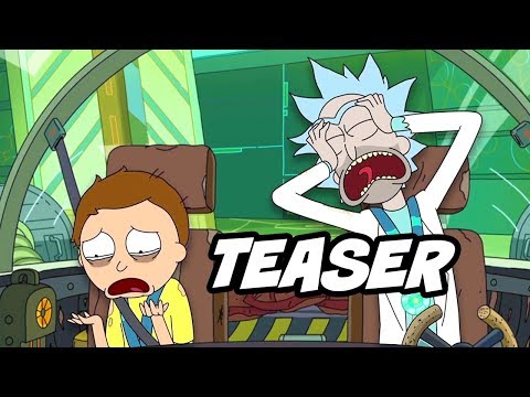 Rick and Morty Season 4 Teaser and New Episode Update Explained - 동영상
