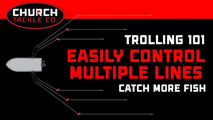 How To Set Multiple Trolling Board Lines to Catch More Fish - Easy and Tangle Free Fishing
