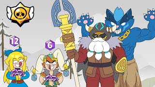 Brawl Stars Animation Odin Cordelius vs Fenrir Buzz