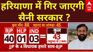 Live: हरियाणा में बीजेपी सरकार पर कितना संकट ? | Nayab Singh Saini | Breaking | Haryana Politics