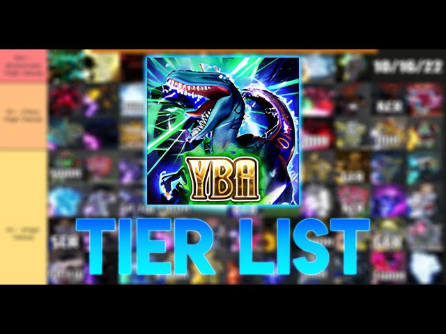 Yba tierlist Tier List 