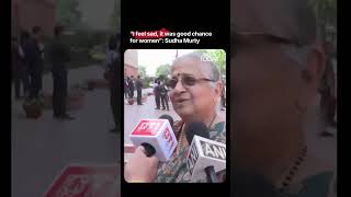 Sudha Murty Expresses Disappointment Over 131st Amendment Bill Failure in Lok Sabha #sudhamurthy