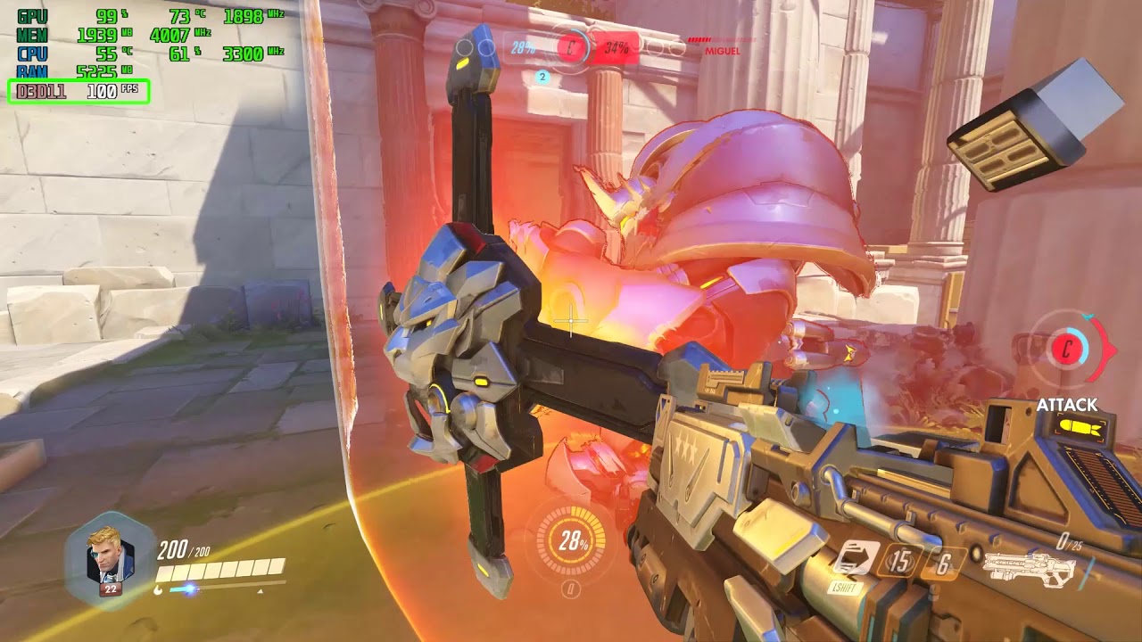 Overwatch Raptors Gameplay & FPS Overwatch - Sistem Gaming Raptor 5 - YouTube