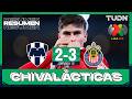 Resumen y goles - Monterrey 2-3 Chivas | Liga MX - Jornada 12 Clausura 2026 | TUDN
