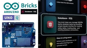 Arduino UNO Q (Ep.16) รู้จักกับ Brick ที่มีชื่อว่า Database-SQL บน Arduino App Lab