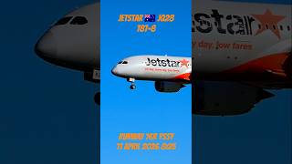 Jetstar 🇦🇺 JQ28 787-8 landed 16R YSSY + 2 QLink 🇦🇺 E190 + Qlink 🇦🇺 Dash-8 400