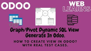 Create dynamic Pivot Graph view in Odoo | Dynamic Postgres View