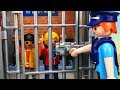Playmobil School Movie | MARVIN AND JONAH in PRISON - Field Trip to the Police Station