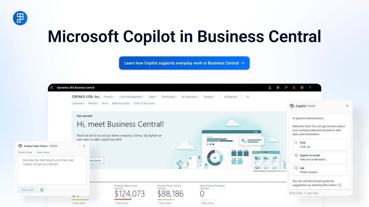 Exploring Copilot Features in Dynamics 365 Business Central ...
