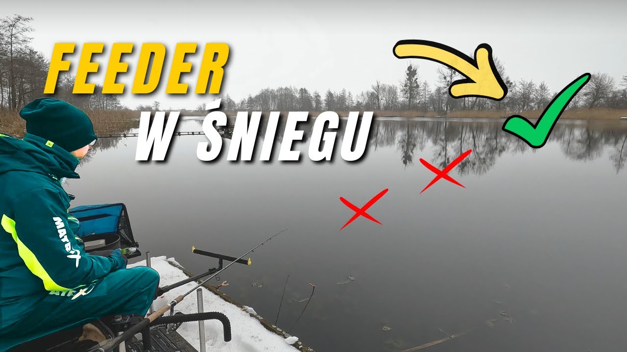 Ryby były dalej niż myślałem. Feeder klasyczny  w zimowej scenerii | Feeder klasyczny | VLOG