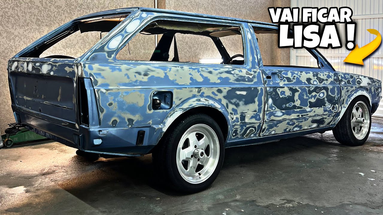 ESSA É A PARTE MAIS DIFÍCIL 😱. PARATI GLS TURBO FORJADO PINTURA COMPLETA