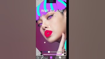 💜💙 lisa smudge edit tutorial #tutorial #edit #smudgeedit #blackpink