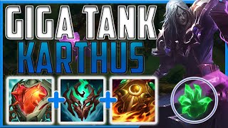 Full tank 5K HP Heartsteel Karthus is SUPER fun to play!! - Tank Karthus | Season 14 LoL