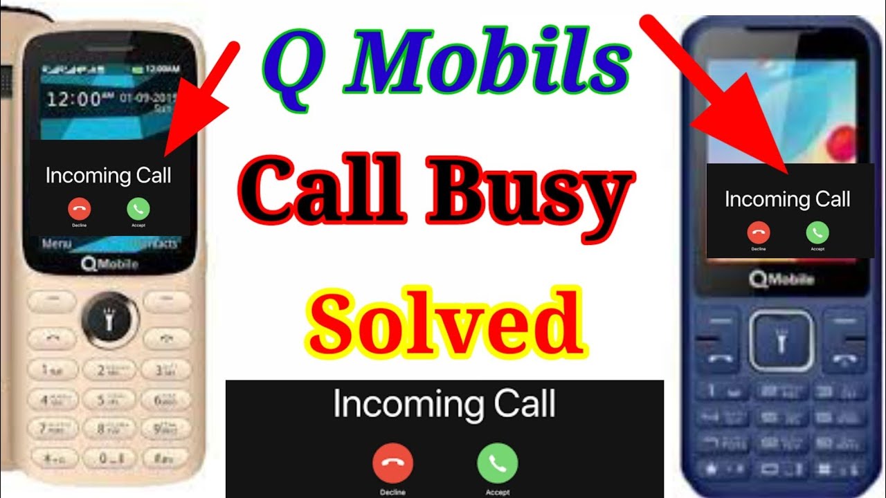 Make Qmobiles Incoming call Busy problem solve/Make Online/Make Mobile Online/Q Mobiles Call problem
