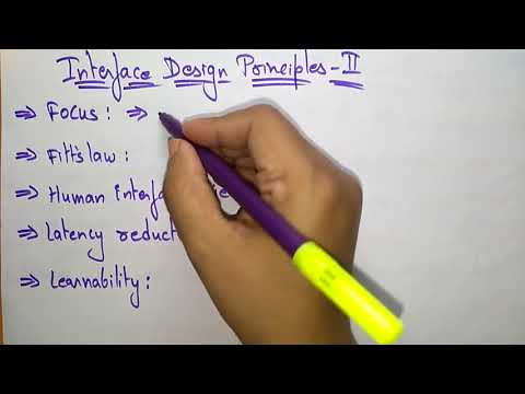 Interface Design Principle | Part-2/3 | Software Engineering | SE | Lec-77 | Bhanu Priya