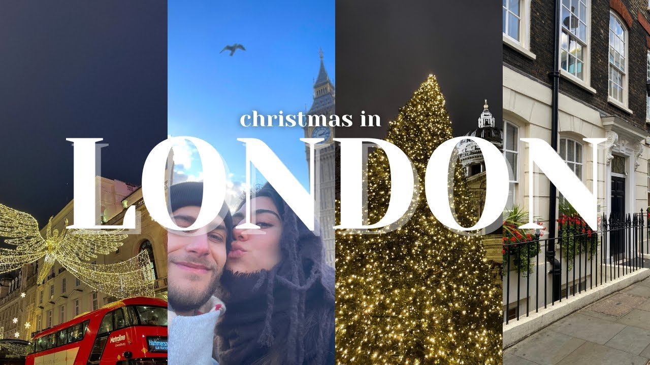 CHRISTMAS IN LONDON | holiday markets, friends experience & exploring the city 🇬🇧✨✈️🎄