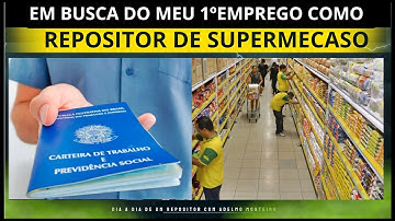 EM BUSCA DO MEU 1º EMPREGO COMO REPOSITOR, O QUE EU FAÇO?