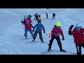 Разучивание элементов техники конькового хода для юных лыжников