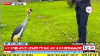 Ekinyonyi Ki Crasted Crane Kikomyeewo Ku Wooteri Bobi Wine Weyasuze!