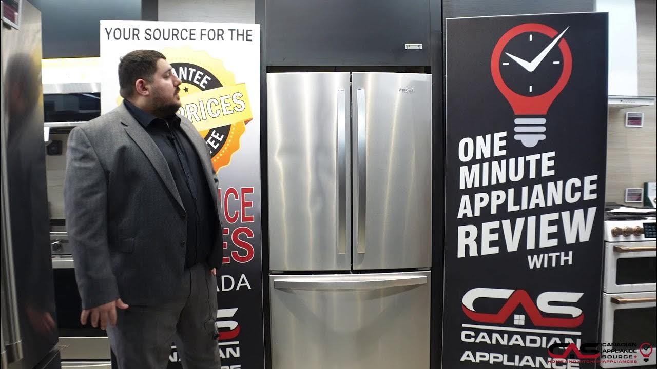 Whirlpool WRF540CWHZ Refrigerator Review One Minute Info YouTube