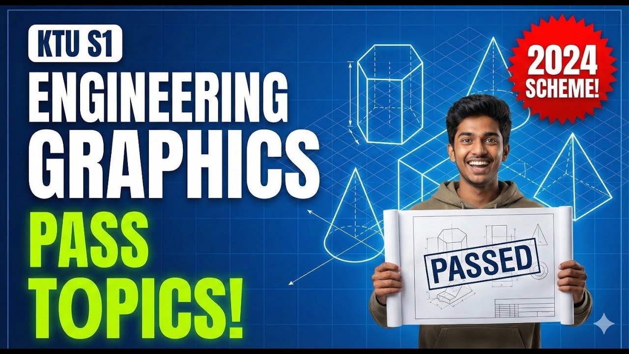 KTU - Engineering Graphics & CAD- Important Topics - YouTube