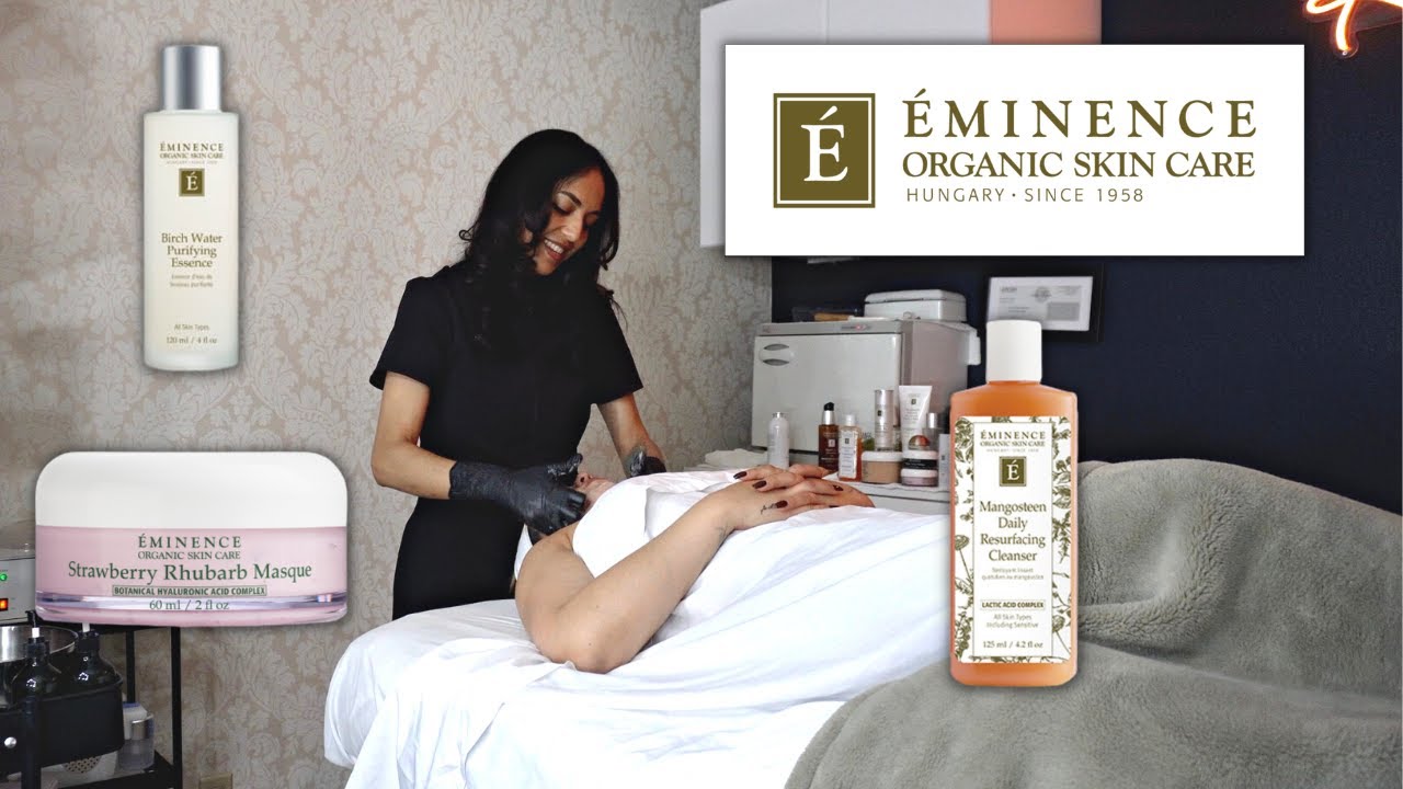 EMINENCE ORGANIC SKINCARE FACIAL FOR OILY COMBINATION SKIN MEET MY