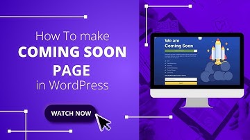 How To Make A Coming Soon & Maintenance Page in WordPress (Step-By-Step Tutorial)