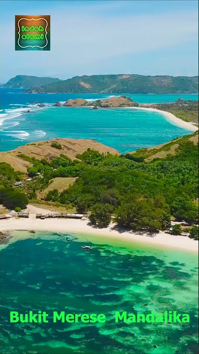 Pemandangan Indah Bukit Merese Mandalika Lombok #Shorts