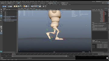 Maya 2019 - Walk Cycle, Part 1