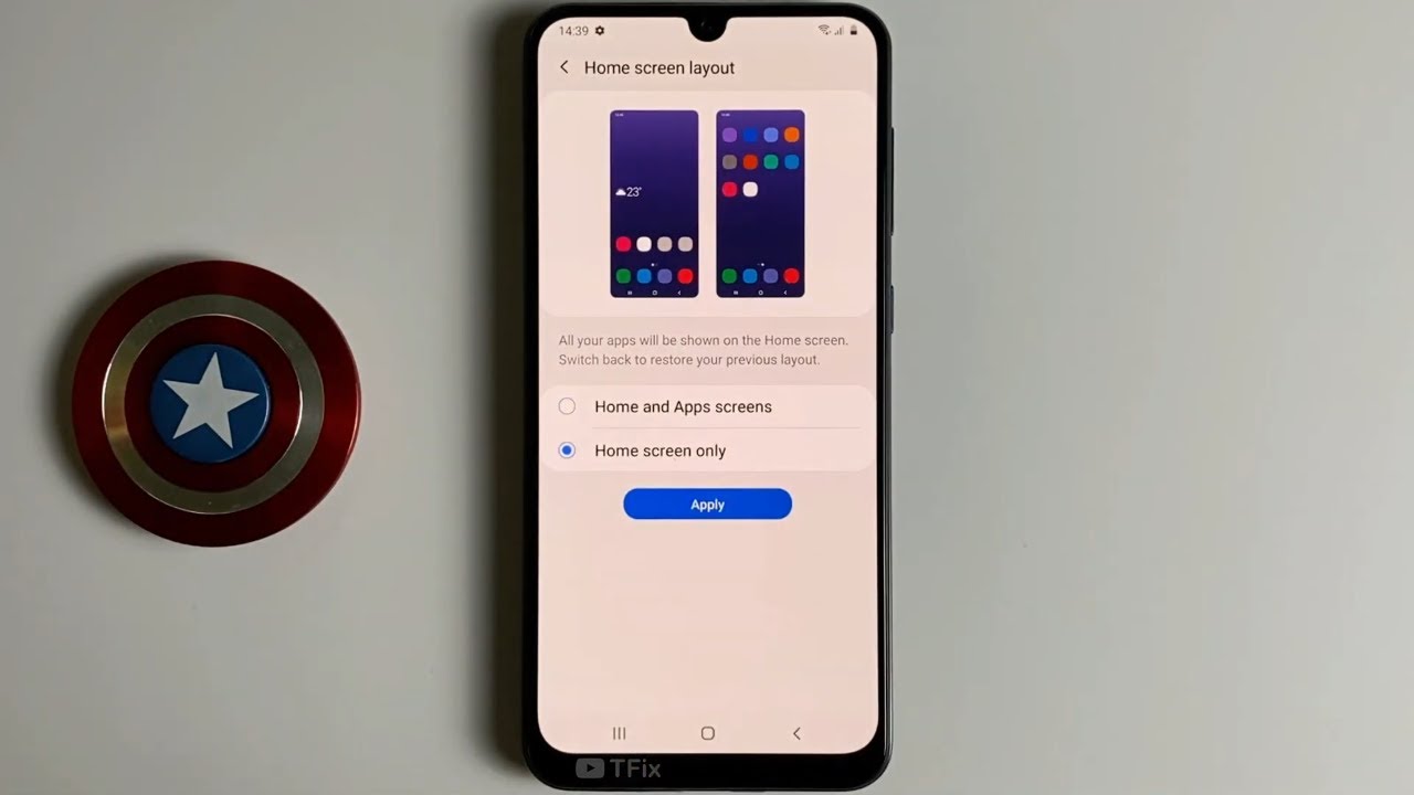 How to change Home screen Layout on Samsung A50 Android 10 YouTube