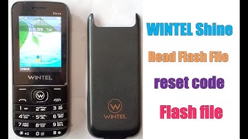 WINTEL shine SC6531EFM flash file | read security code & format by cm2|  2020