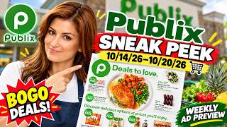 Publix Sneak Peek 10/14/26–10/20/26 🛒  BOGO Deals & Weekly Ad Preview