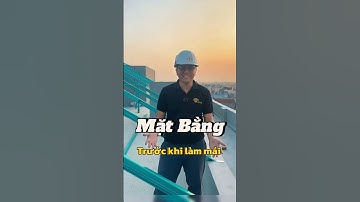 Chuẩn bị mặt bằng như thế nào trước khi thi công mái ngói #tttvietnam #shortvideo #shorts