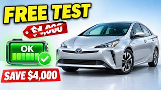 Toyota Hybrid Battery Test (FREE) – Could Save You $4,000