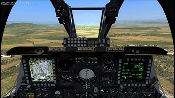 DCS: A-10C ILS Landing (計器着陸方式) [ベーシックフライト2]