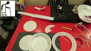 Paper and BBQ skewer plane - Styrofoam Plate Alternative - Speed Build