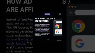 Google Chrome Changes Ad Blockers Today #Shorts