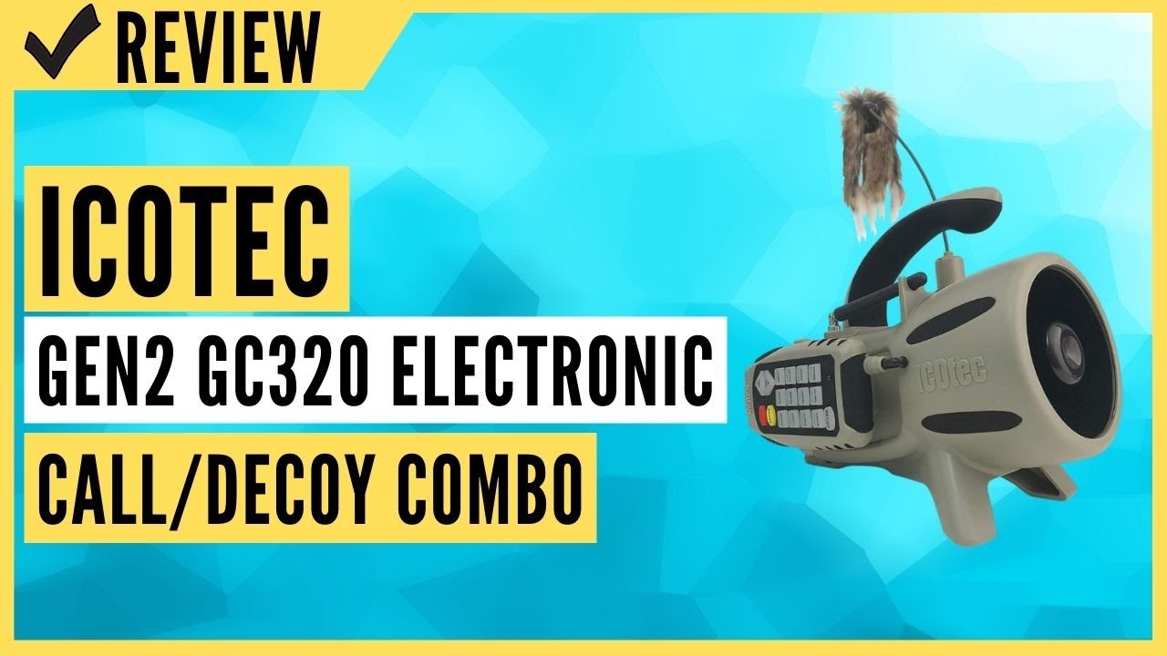 ICOtec GEN2 GC320 Electronic Call/Decoy Combo Review - YouTube