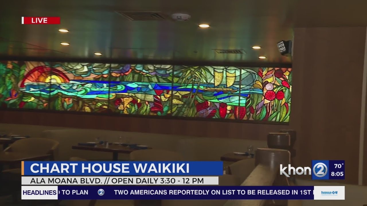 The iconic Chart House Waikiki restaurant, reopens after new renovations