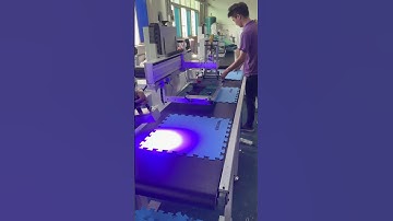 Foam mat screen printing machine, yoga mat screen printing machine丝印机，移印机，丝网印刷机厂家直销